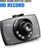 TechU™ Dashcam M17 Dual Camera – 2.4 inch Scherm – Dashboardcamera – Full HD 1080p – Nachtvisie – Bewegingssensor – G-sensor – Loop Recording – Autocamera Voor én Achter - voor auto