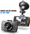 TechU™ Dashcam M17 Dual Camera – 2.4 inch Scherm – Dashboardcamera – Full HD 1080p – Nachtvisie – Bewegingssensor – G-sensor – Loop Recording – Autocamera Voor én Achter - voor auto