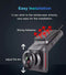 TechU™ Dashcam Voor en Achter Camera – M13 Zwart – Dashboardcamera – 2