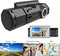 TechU™ Dashcam Voor en Achter Camera – M18 Zwart – Dashboardcamera – Full HD 1080P – GPS Radar Detector – 140° Wijdhoeklens – Nachtvisie – Loop recording – Bewegingssensor – G-sensor – Parkeermodus – Incl. Achteruitrijcamera - Kerst & Kerstcadeau