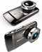 TechU™ Dashcam Voor en Achter Camera – M19 Antraciet – Dashboardcamera – Full HD 1080P – 170° Wijdhoeklens – G-sensor – Parkeermodus – Nachtvisie – Loop recording – Bewegingssensor – Incl. Achteruitrijcamera - voor auto