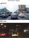 TechU™ Dashcam Voor en Achter Camera – M20 Zwart – Dashboardcamera – Full HD 1080P – 170° Wijdhoeklens – G-sensor – Bewegingssensor – Parkeermodus – Loop recording – Nachtvisie – Incl. Achteruitrijcamera - voor auto