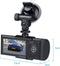 TechU™ Dashcam Voor en Achter Camera – M21 Grijs – Dashboardcamera – 2.7” Scherm – 140° Wijdhoeklens – G-sensor – Bewegingssensor – Parkeermodus – Loop recording – Nachtvisie – Incl. Achteruitrijcamera - voor auto