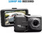 TechU™ Dashcam Voor en Achter Camera – M23 Zwart – Dashboardcamera – 3” Scherm – G-sensor – Bewegingssensor – Parkeermodus – Loop recording – Nachtvisie – 140° Wijdhoeklens – Incl. Achteruitrijcamera - voor auto