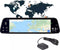 TechU™ Dashcam Voor en Achter Camera – M27 Zwart – Dashboardcamera – 9.66 inch Scherm – GPS & Wifi – G-sensor – Bewegingssensor – Loop recording – Nachtvisie – 150° Wijdhoeklens – Incl. Achteruitrijcamera - voor auto