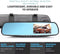 TechU™ Dashcam Voor en Achter Camera – M31 Zwart – Dashboardcamera – 4.3” Scherm & 12.2” Spiegel – G-sensor – Bewegingssensor – Loop recording – Nachtvisie – 130° Wijdhoeklens – Incl. Achteruitrijcamera - voor auto