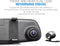 TechU™ Dashcam Voor en Achter Camera – M31 Zwart – Dashboardcamera – 4.3” Scherm & 12.2” Spiegel – G-sensor – Bewegingssensor – Loop recording – Nachtvisie – 130° Wijdhoeklens – Incl. Achteruitrijcamera - voor auto