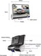 TechU™ Dashcam Voor en Achter Camera – MK11 Dashboardcamera – 4” Scherm – Full HD 1080P – 170° Wijdhoeklens – Nachtvisie – Loop recording – Bewegingssensor – G-sensor – Parkeermodus – Incl. Achteruitrijcamera - voor auto