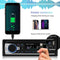 TechU™ T44 Autoradio 1 Din + Afstandsbediening – Bluetooth – USB – AUX – SD – FM Radio – Handsfree bellen – Autoradio met scherm – Stembediening