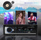 TechU™ T44 Autoradio 1 Din + Afstandsbediening – Bluetooth – USB – AUX – SD – FM Radio – Handsfree bellen – Autoradio met scherm – Stembediening