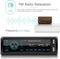 TechU™ T45 Autoradio 1 Din + Afstandsbediening – Bluetooth – USB – AUX – SD – FM Radio