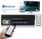 TechU™ T47 Autoradio met Uitklap Scherm – 1 Din 7 inch + Afstandsbediening – Bluetooth – USB – AUX – FM Radio – GPS Navigatie – Handsfree bellen – Autoradio met scherm