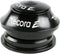 Tecora Balhoofdstel E-bike 1 1/8-1 1/2 Inch Zwart