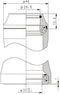 Tecora Balhoofdstel E-bike Campagnolo 1 1/8-1 1/4 Inch Zwart