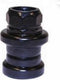 Tecora Balhoofdstel Ec30 Met Draad 1 Inch Aluminium Zwart