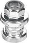 Tecora Balhoofdstel Met Draad 1 Inch Zilver