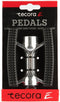 Tecora Platformpedalen Set 9/16 Inch Stadsfiets Zilver/zwart