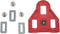 Tecora Schoenplaat Look Lmi 766 Rood Per Set