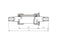 Tecora Trapas Bsa 127 X 30 Mm Zilver/zwart