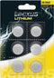 Tecxus CR2032 - Lithium button cell, 3V