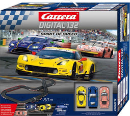 Carrera Racebaanset Digital 132 Spirit Of Speed 8 Meter Zwart