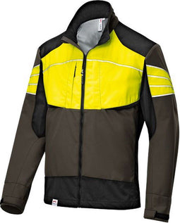 KÜBLER FOREST Ultrashell Jacket - Winddicht & Ademend - Olijf/Geel - Maat L
