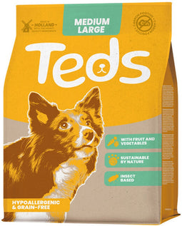 Teds Medium Large Breed Insecten&Fruit - Hondenvoer - 800 g Medium En Grote Honden