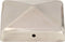 vidaXL - Paalkappen - 6 - st - piramide - 91x91 - mm - roestvrij - staal