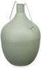 Vaas Karaf Groen Staal 24 x 40 x 24 cm (4 Stuks)