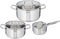 Tefal H816S6 Infinite 6-delige pannenset steelpan 16 cm, kookpannen 20/24 cm