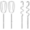 Tefal HT4601 Prep'Mix+ Handmixer