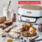 TEFAL Intelligente taartmachine - 5 nauwkeurige programma's - Antiaanbakvorm - 6 Creabake muffinvormen - Cake Factory KD804910