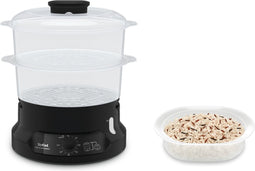Tefal Minicompact VC139810 2-in-1 Stoomkoker Vrijstaand - 800 Watt - Zwart