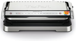 Tefal OptiGrill 4in1 XL GC784D - Contactgrill - Groot grilloppervlak - 12 automatische kookprogramma’s - 2200W - RVS
