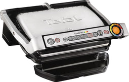 Tefal Optigrill+ GC712D - Contactgrill - Anti-aanbaklaag - 6 automatische programma’s - RVS