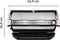 Tefal OptiGrill+ XL GC722D16 - Contactgrill - Groot grilloppervlak - 9 automatische kookprogramma’s - 2000W - RVS