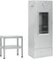 vidaXL BBQ-rookoven met houtsnippers 44,5x29x110 cm staal