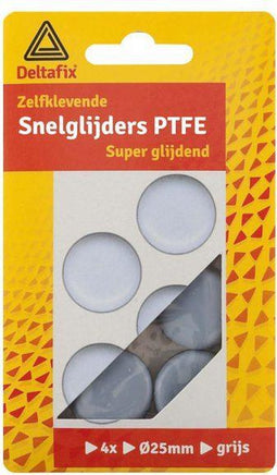 Teflon zelfklevende snelglijders 25mm