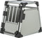 Trixie Transport Box Aluminium S - Transportkooi - Goede luchtcirculatie - Zilverkleurig/Zwart