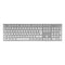 Tacens 6ZENITHWES - Toetsenbord en muis - Qwerty Spaans - Wit (3 stuks)