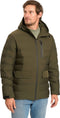 Mario Russo Padded Woven Jacket - Jas Heren - Winterjas Heren - Waterafstotend - Winddicht - Groen - L