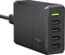 Green Cell CHARGC05 - USB-laadstation 5x USB 2400 mA - Ultra Charge 18 W - Zwart