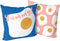 Kussenhoes HappyFriday Aware Yummy Multicolour 50 x 50 cm 2 Onderdelen