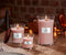 WoodWick Heartwick Flame Ellipse Geurkaars - Rosewood - 50 branduren