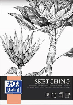 Tekenblok oxford sketching a4 50 vel | 5 stuks