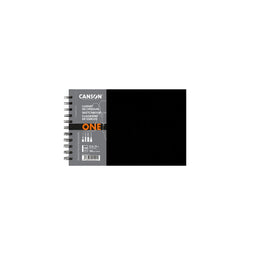 Tekenboek canson one 21.6x14cm spiraal
