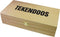 Tekendoos Groot Hout 3-vaks 275X160X81mm Per Stuk