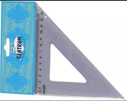 Tekendriehoek 45 graden lengte13cm