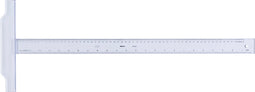 Tekenhaak aristo geocollege 60cm transparant | 5 stuks