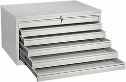 Tekeningladekast A0 64x140x95cm Wit